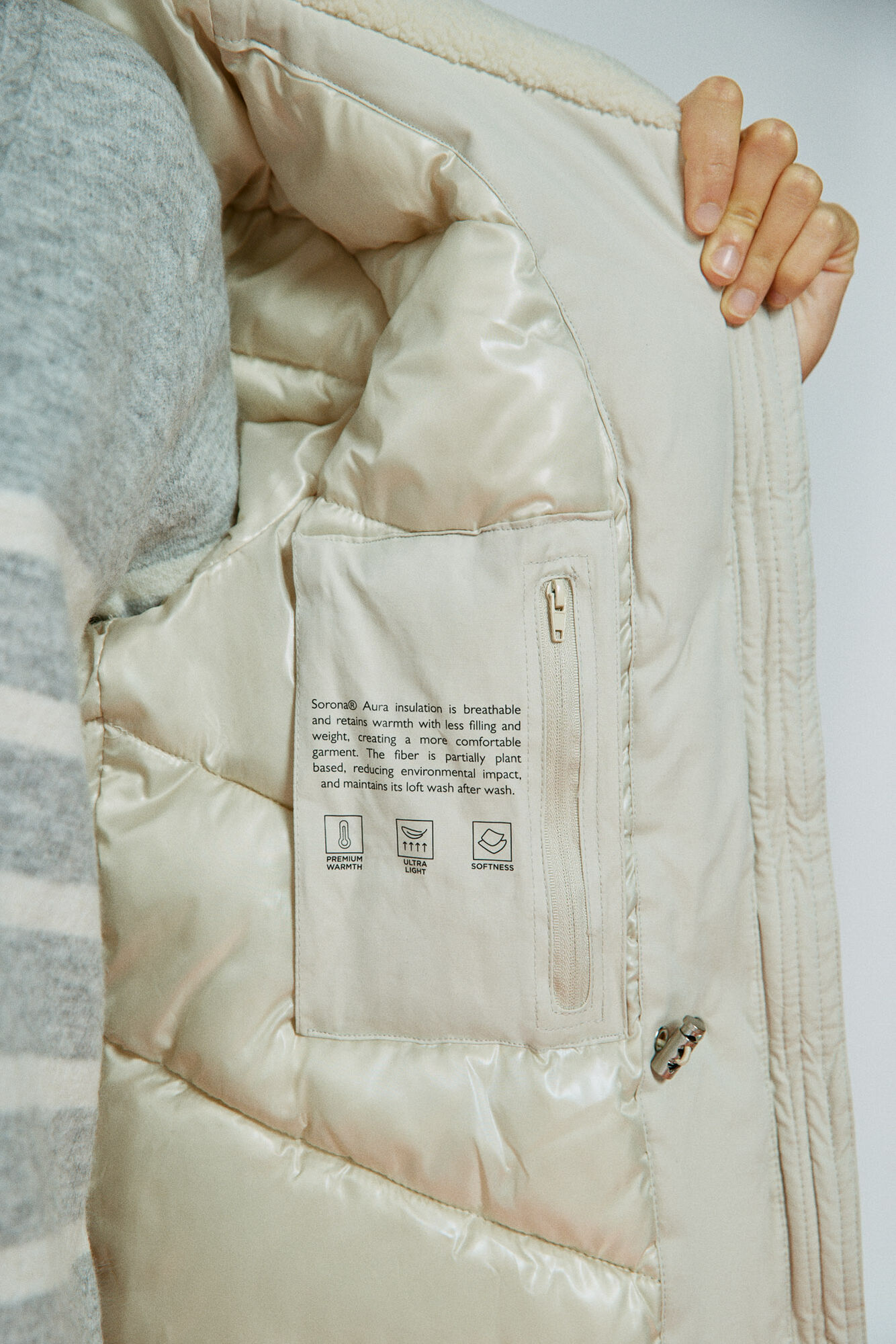 Parka repelente de água Sorona Aura