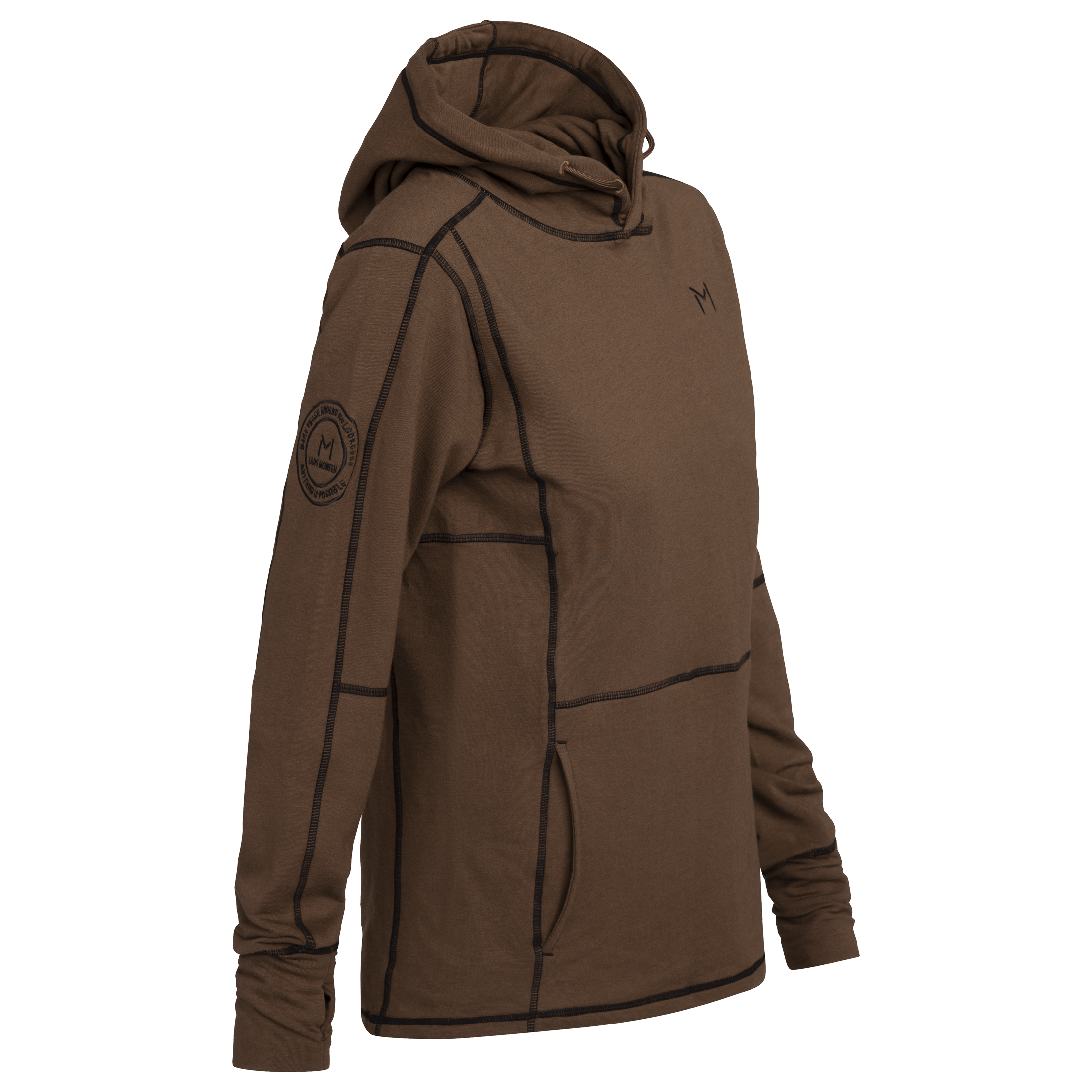 Lars Monsen Geilo hoodie dame - Undertøy