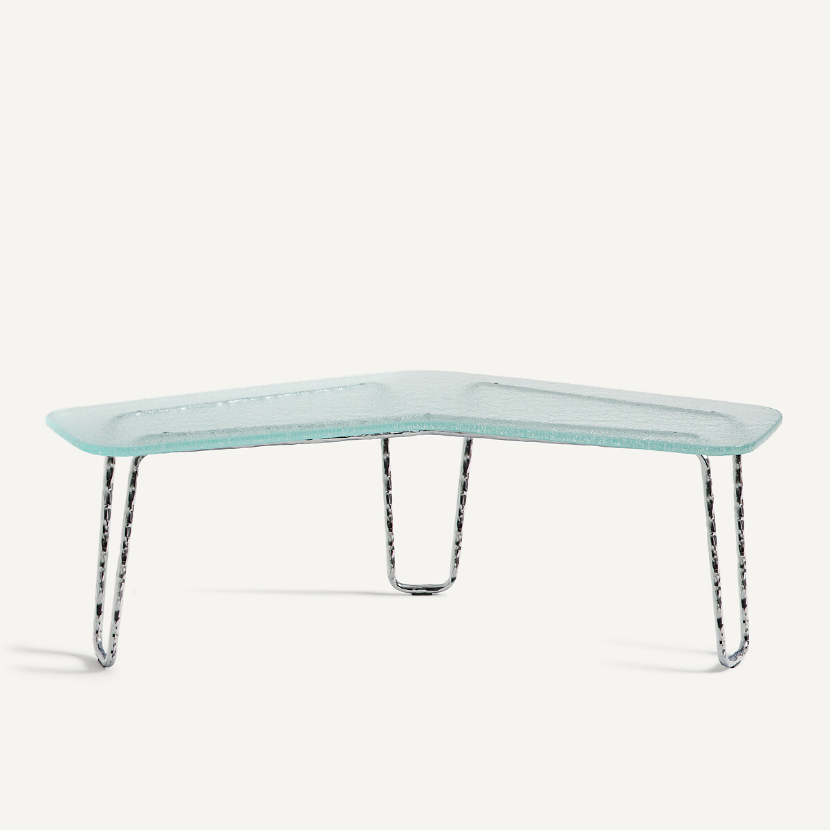OTTO STUDIO PARA AM.PM<br>Mesa de centro em vidro e ferro, 35 cm de altura, Oasis