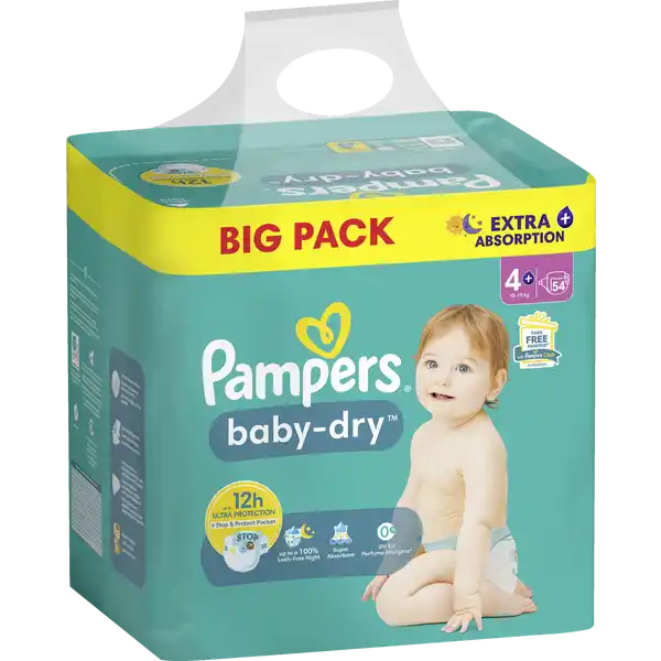 baby-dry Windeln Gr.4+ (10-15kg) Big Pack