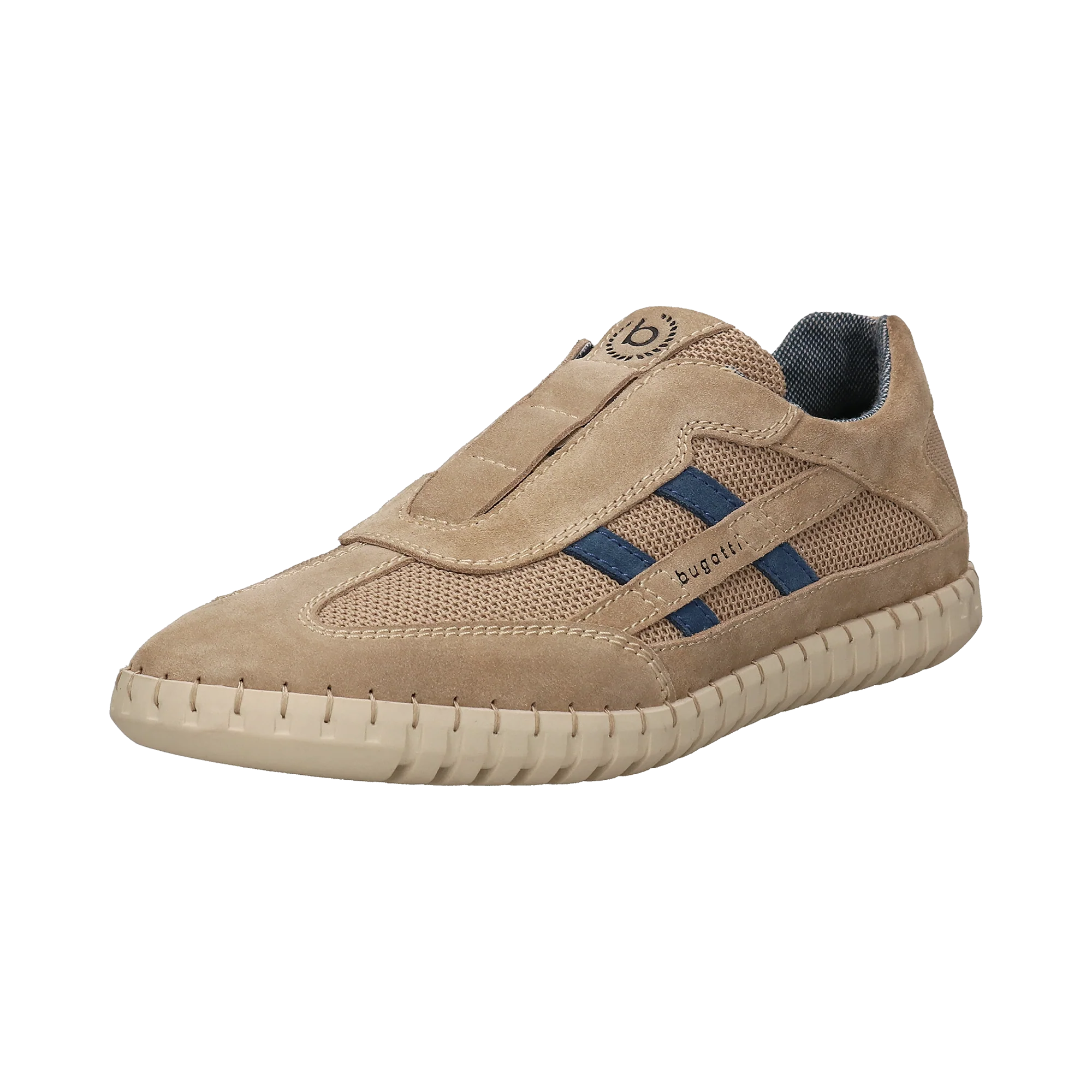 Leder Slip on beige