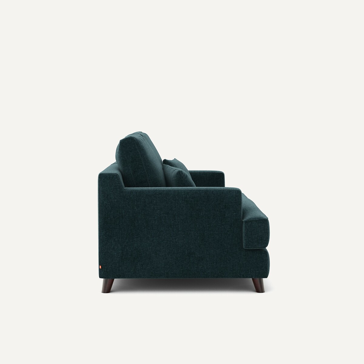 AM.PM<br>Sofá compacto de 2 lugares em veludo chenille, Alwine