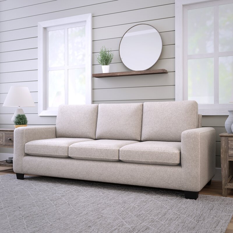 Kane 83&rdquo; Square Arm Sofa With Reversible Cushions