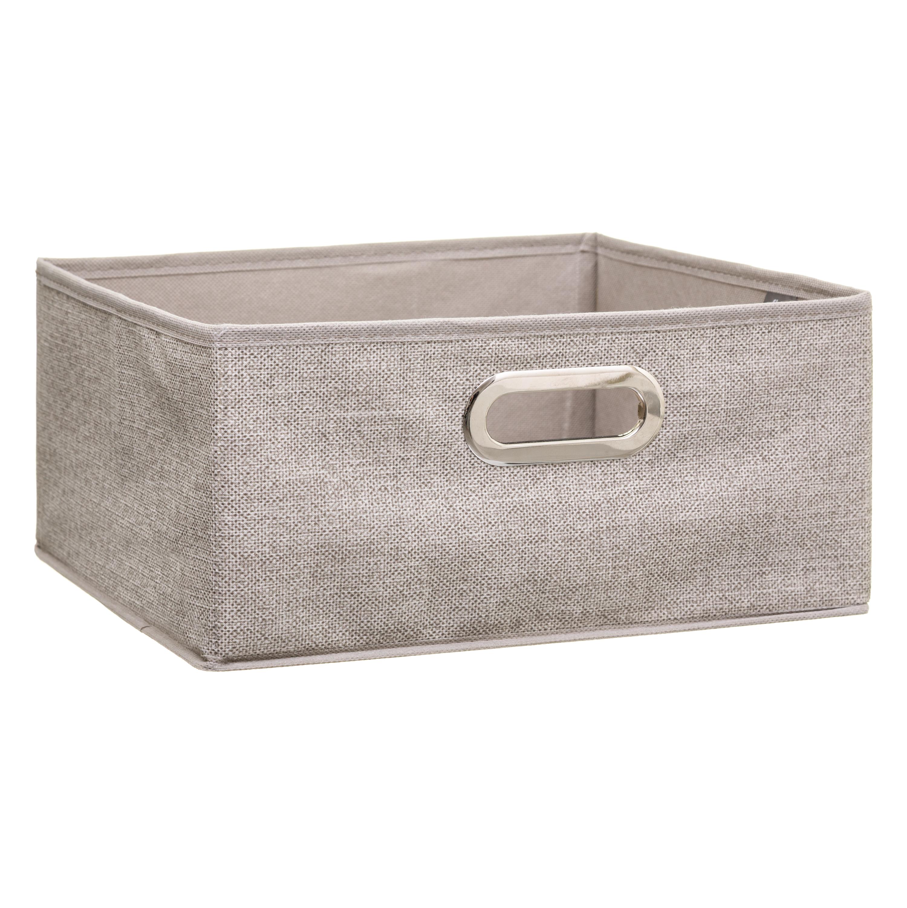 BOITE DE RANGEMENT 31X15CM BEIGE CHINE