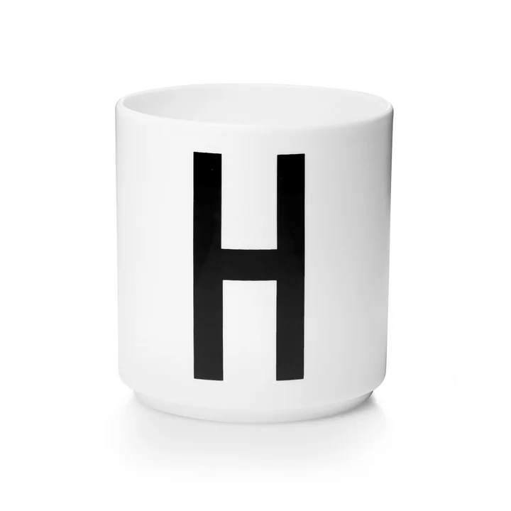 Design Letters - AJ Porzellan Becher H, weiss
