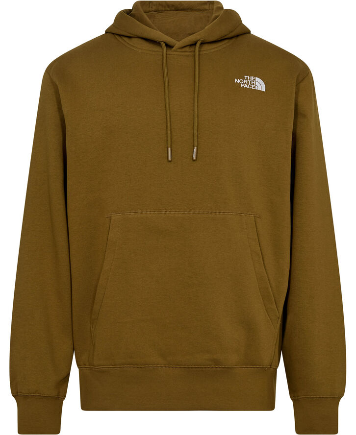 The North Face M ESSENTIAL RELAXED HOODIE MOSS GRE Moss green
