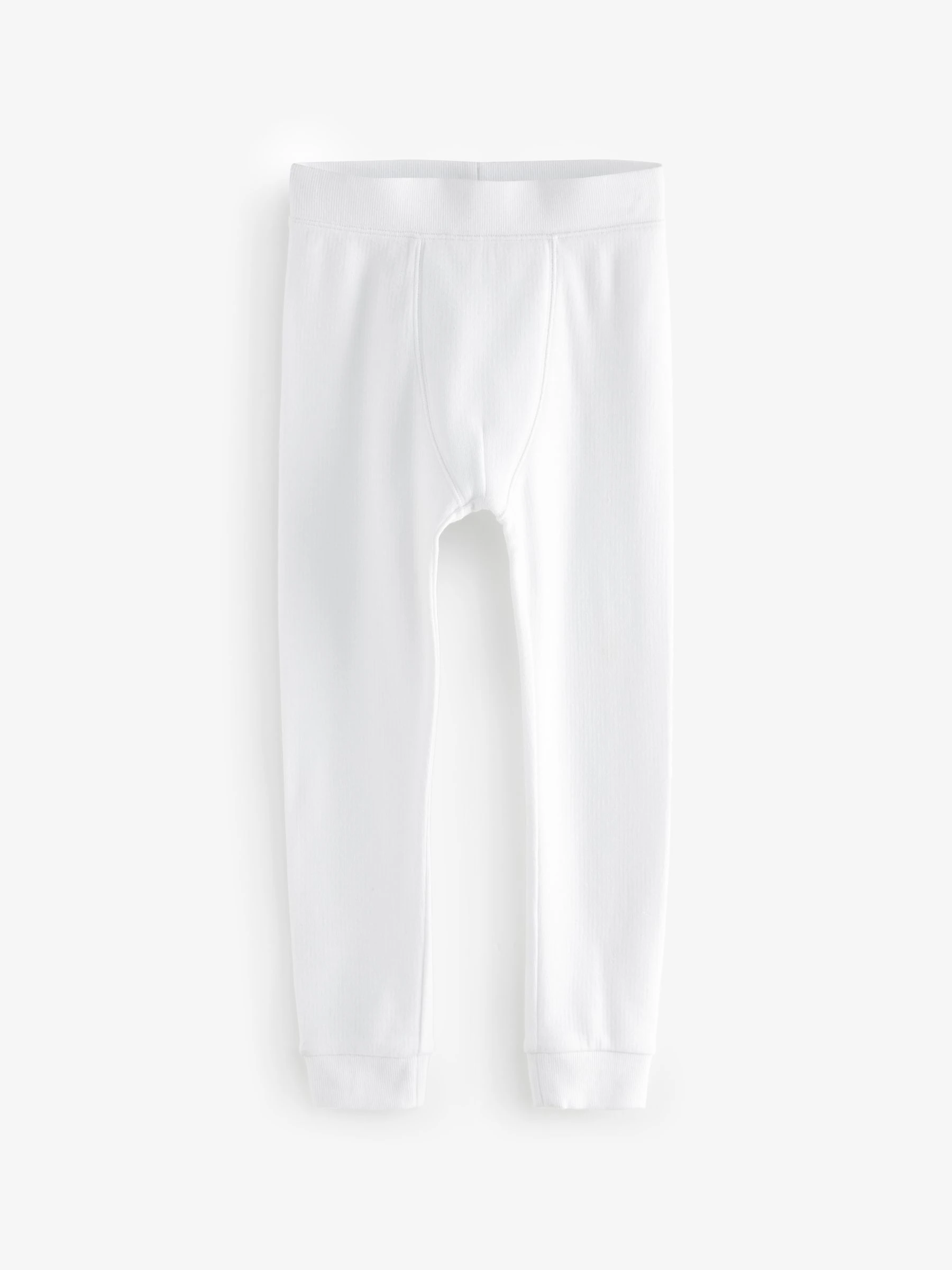 Wit - Verpakking van 2 thermische leggings (2-16 jr)