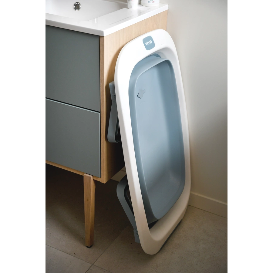 BEABA® Faltbadewanne Easy Pop Camélé'O velvet grau