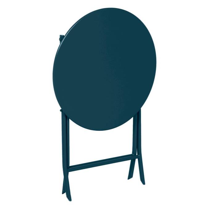 Table de jardin pliante ronde GREENSBORO Pétrole
