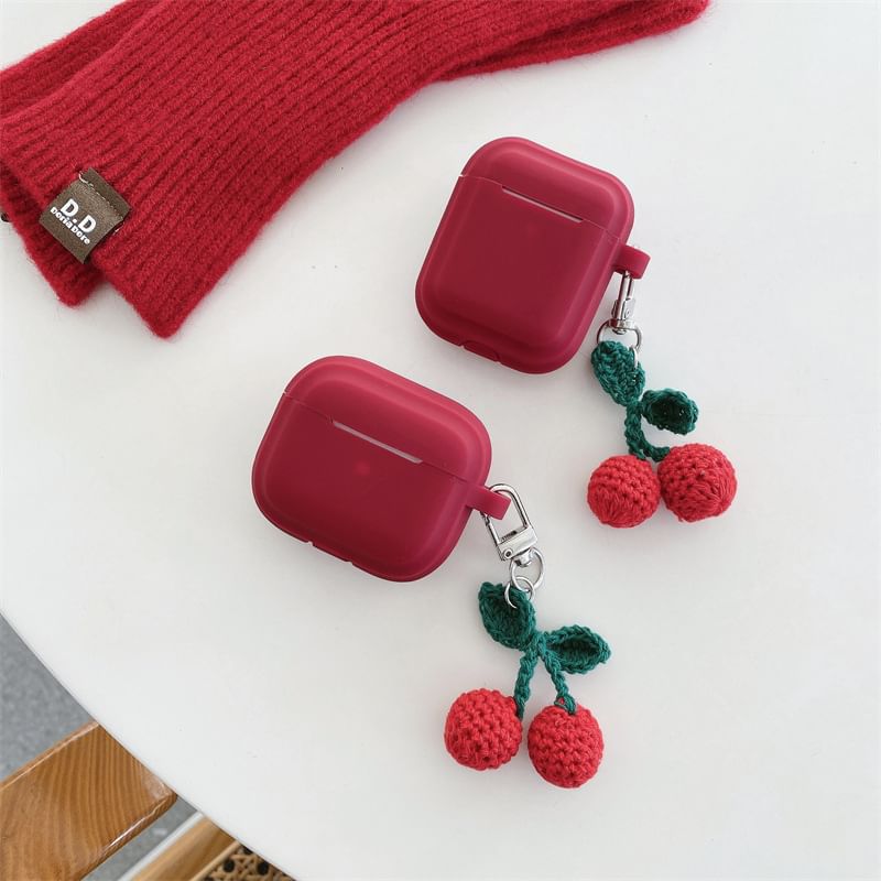 VanDi - Cherry AirPods / Pro oortelefoonhoesje