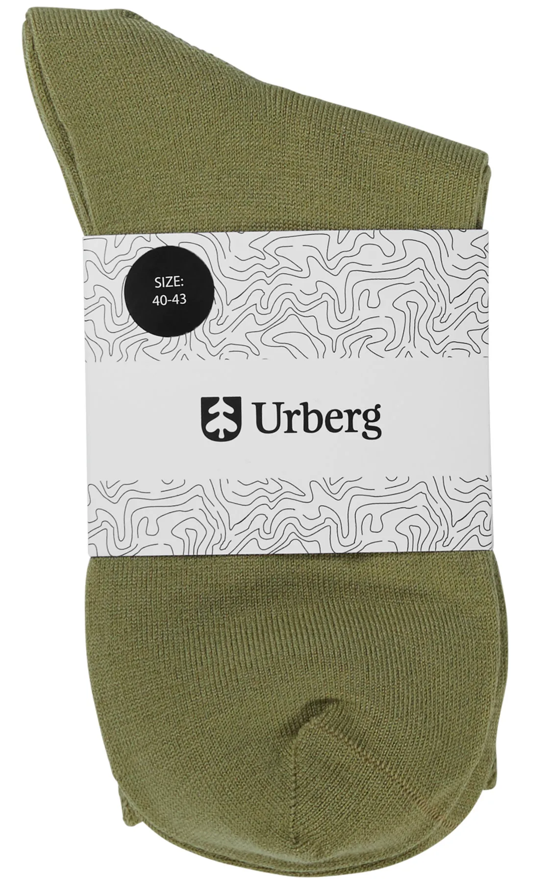 Urberg Every Day Merino Wool Sock Kombu Green