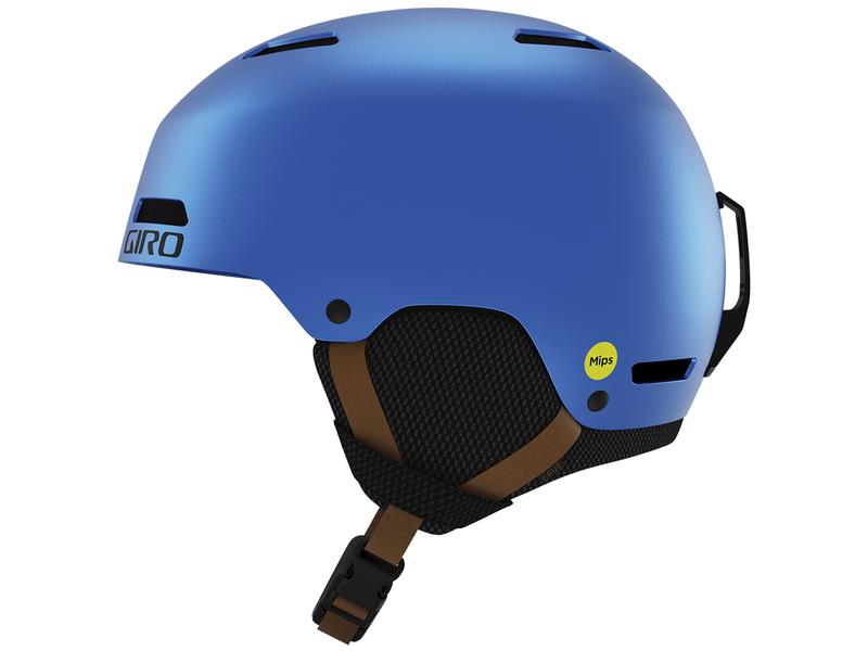 Giro Helm Crüe MIPS FS, Blue Shreddy Yeti, XS Ski- und Snowboardhelm für Jugendliche