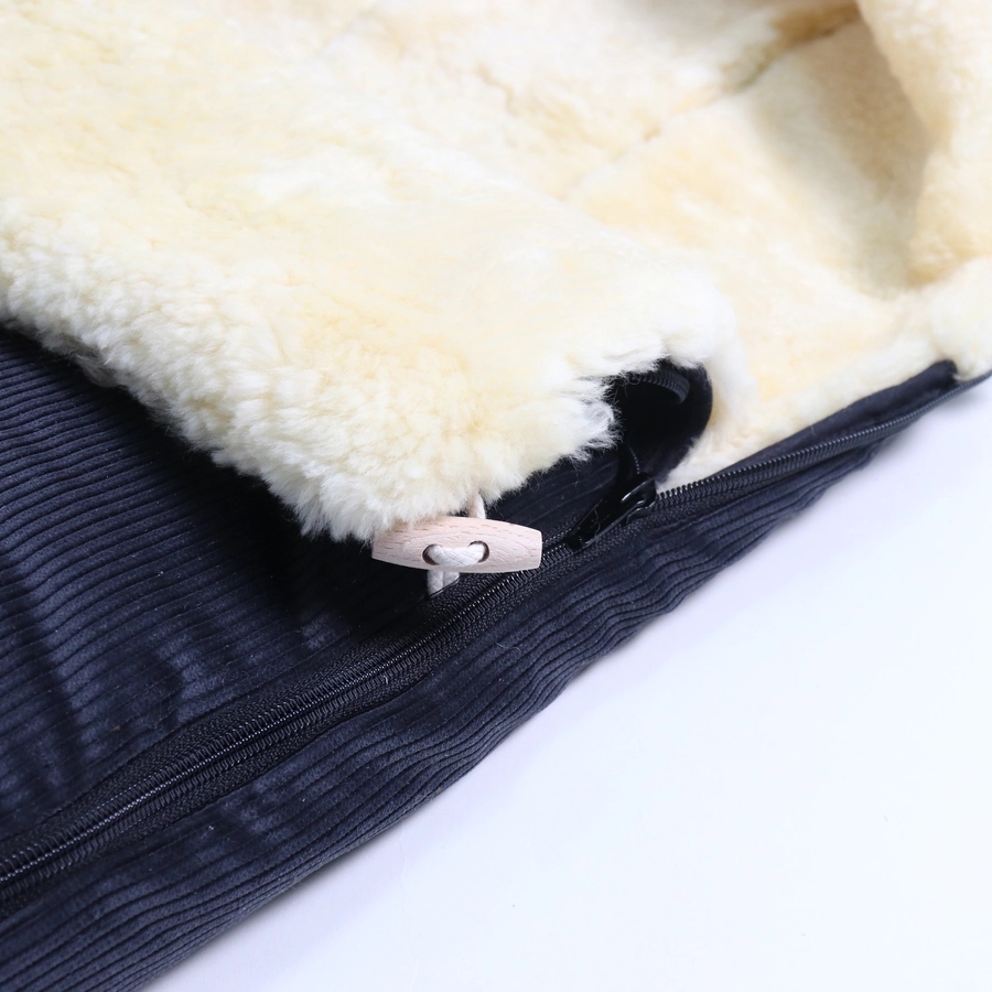 Kaiser Winterfußsack FILIUS CORD dark grey