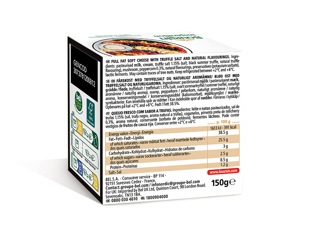 QUEIJO BOURSIN TRUFA 150G