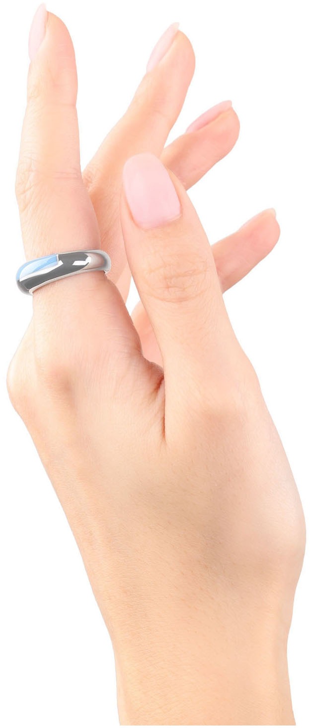 s.Oliver Fingerring »2037975/-79/-77/-78« mit Emaille