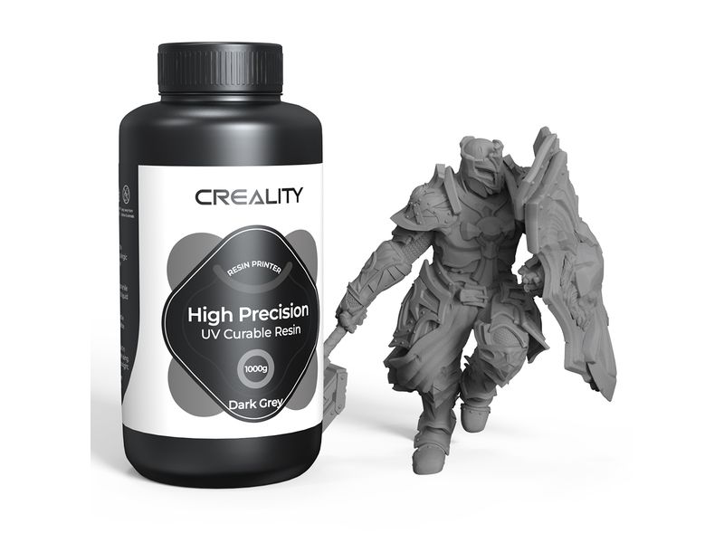 Creality Resin LCD 8K, 1000g, Dunkelgrau UV Resin für DLP / SLA 3D Drucker