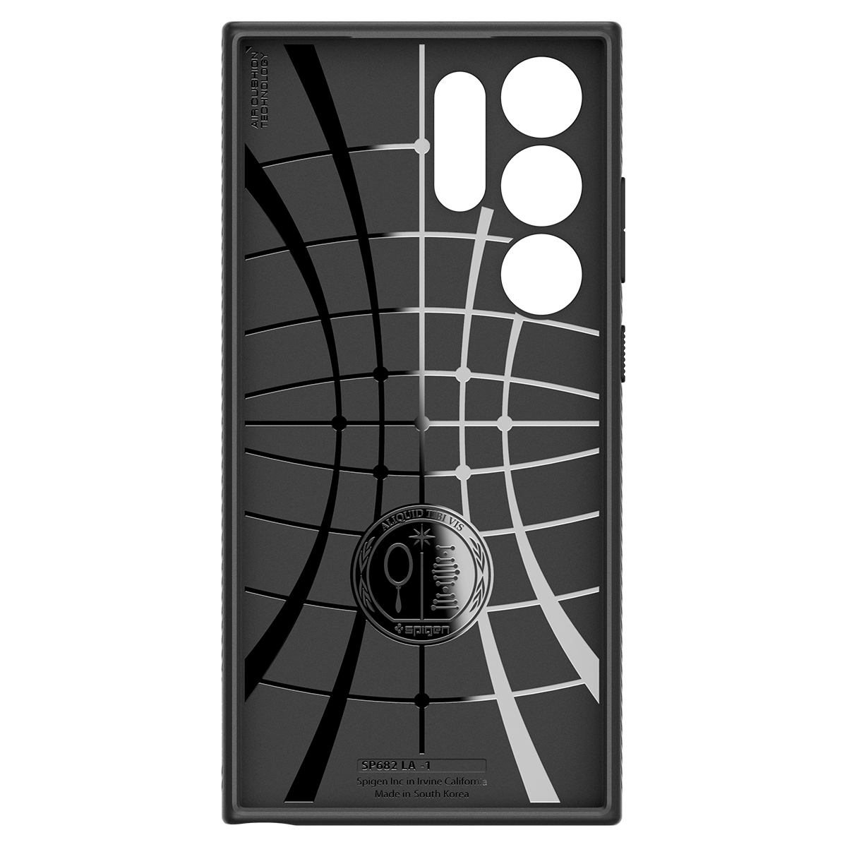 Samsung Galaxy S24 Ultra Liquid Air Case Gummi Hülle (ACS07287) - Schwarz (Matt)