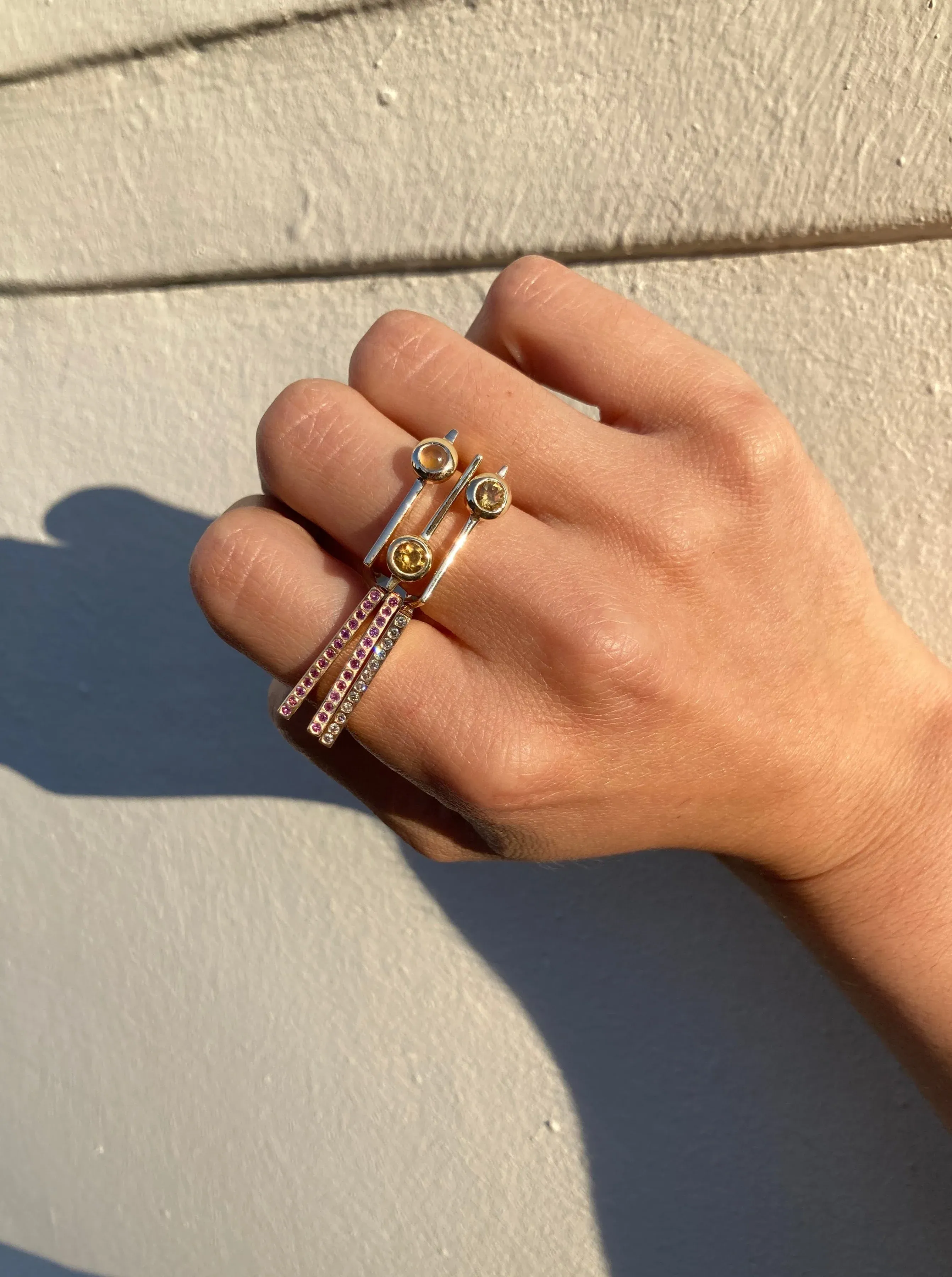 Bague Laser Muscat Gamme Blanche