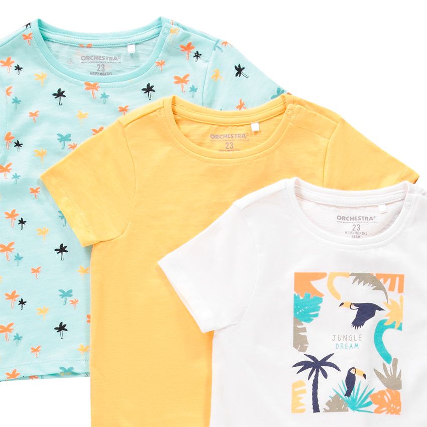 Orchestra  Gris clair - 3 mois - T-shirt, polo, sous pull - Bébé garçon - Orchestra - Gris clair