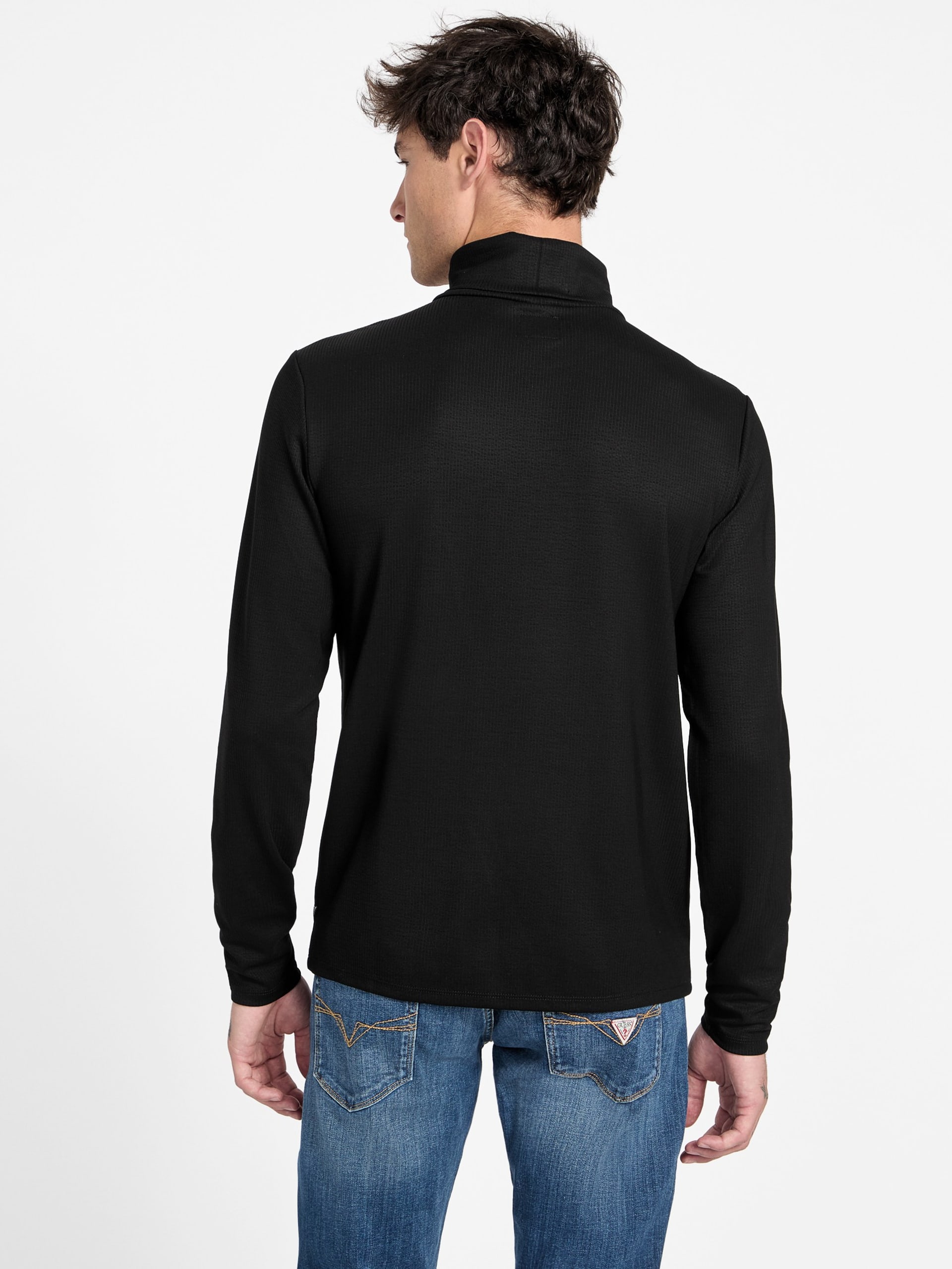Camisa canelada em viscose ecológica