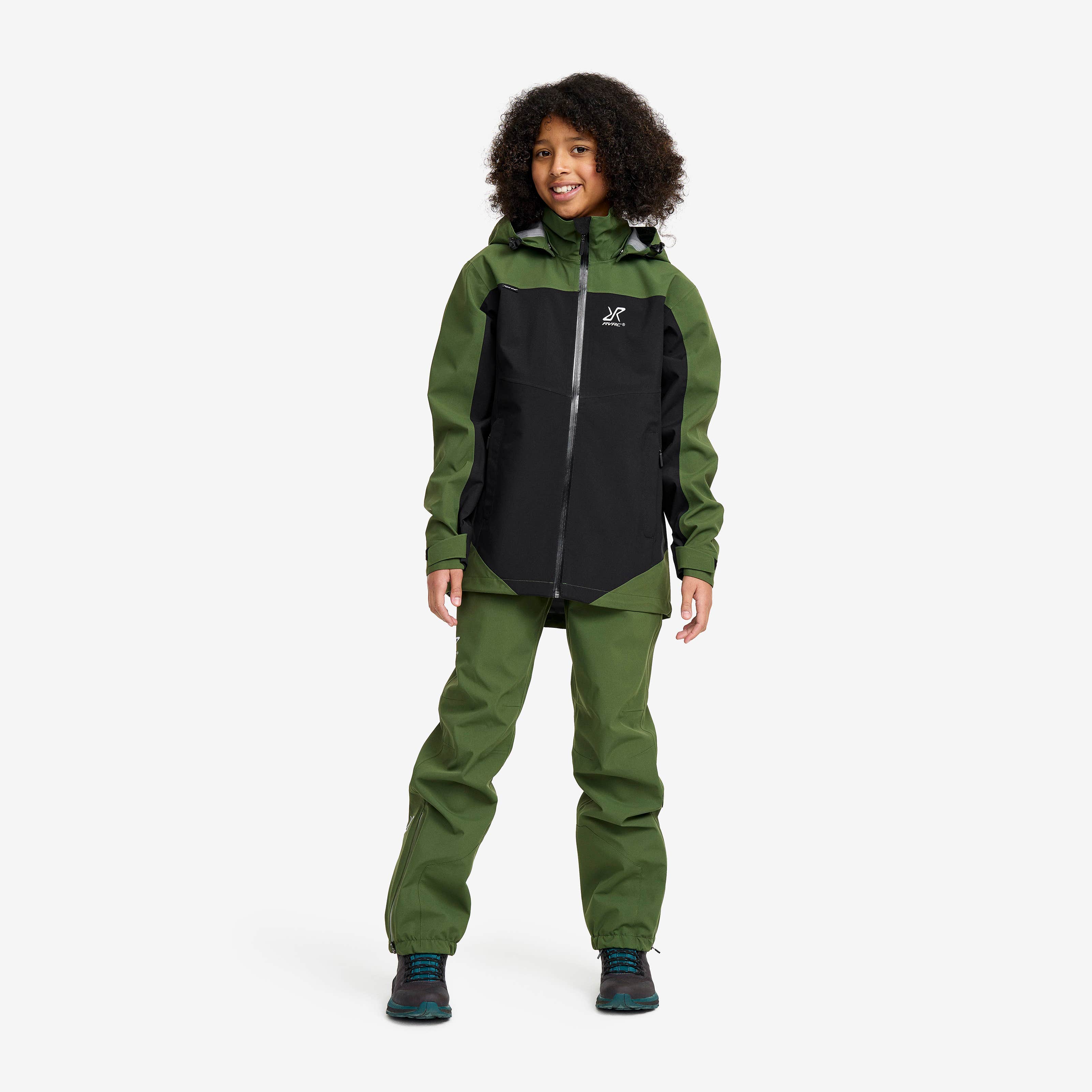 Silence Proshell 3L Pants Teens Black Forest