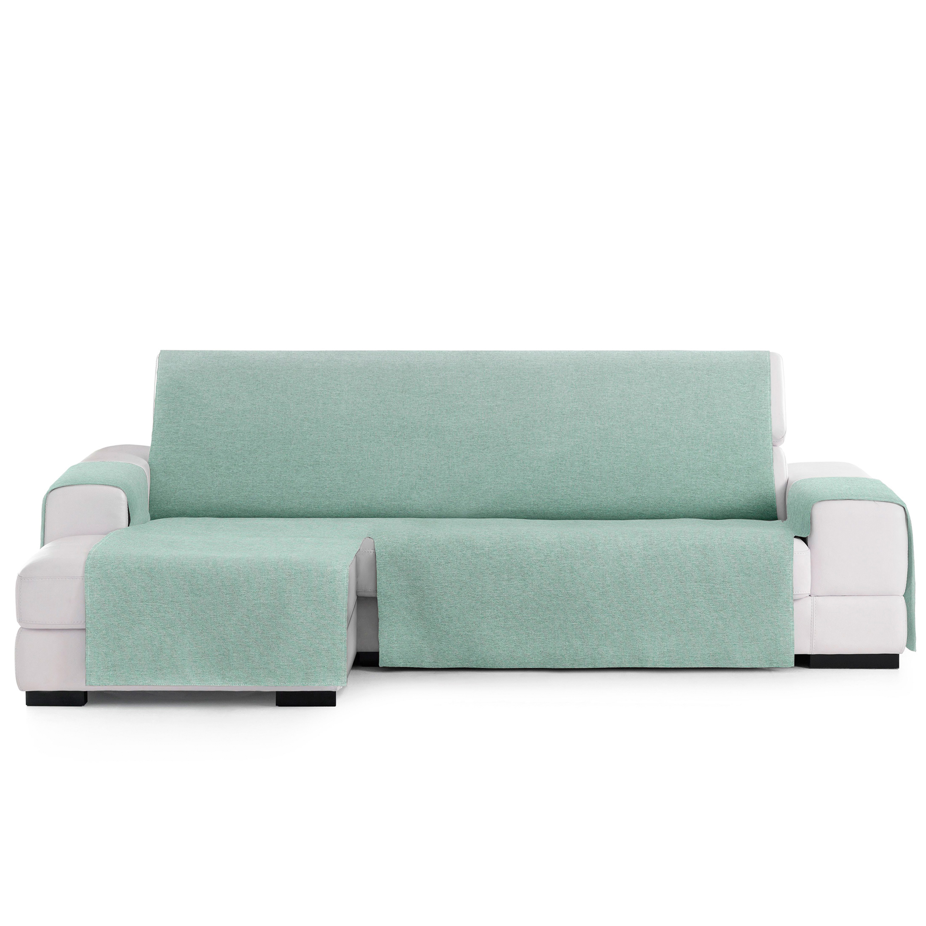 Capa protetora Vipalia para chaise longue esquerda 240, verde, modelo Brisa