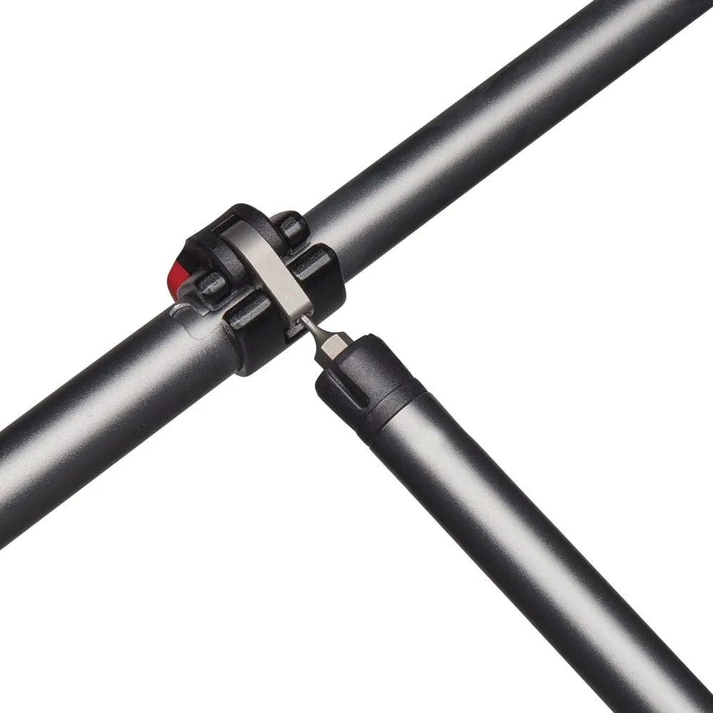 Black Diamond Unisex Pursuit Shock Trekking Poles Steel Grey/Foam Green