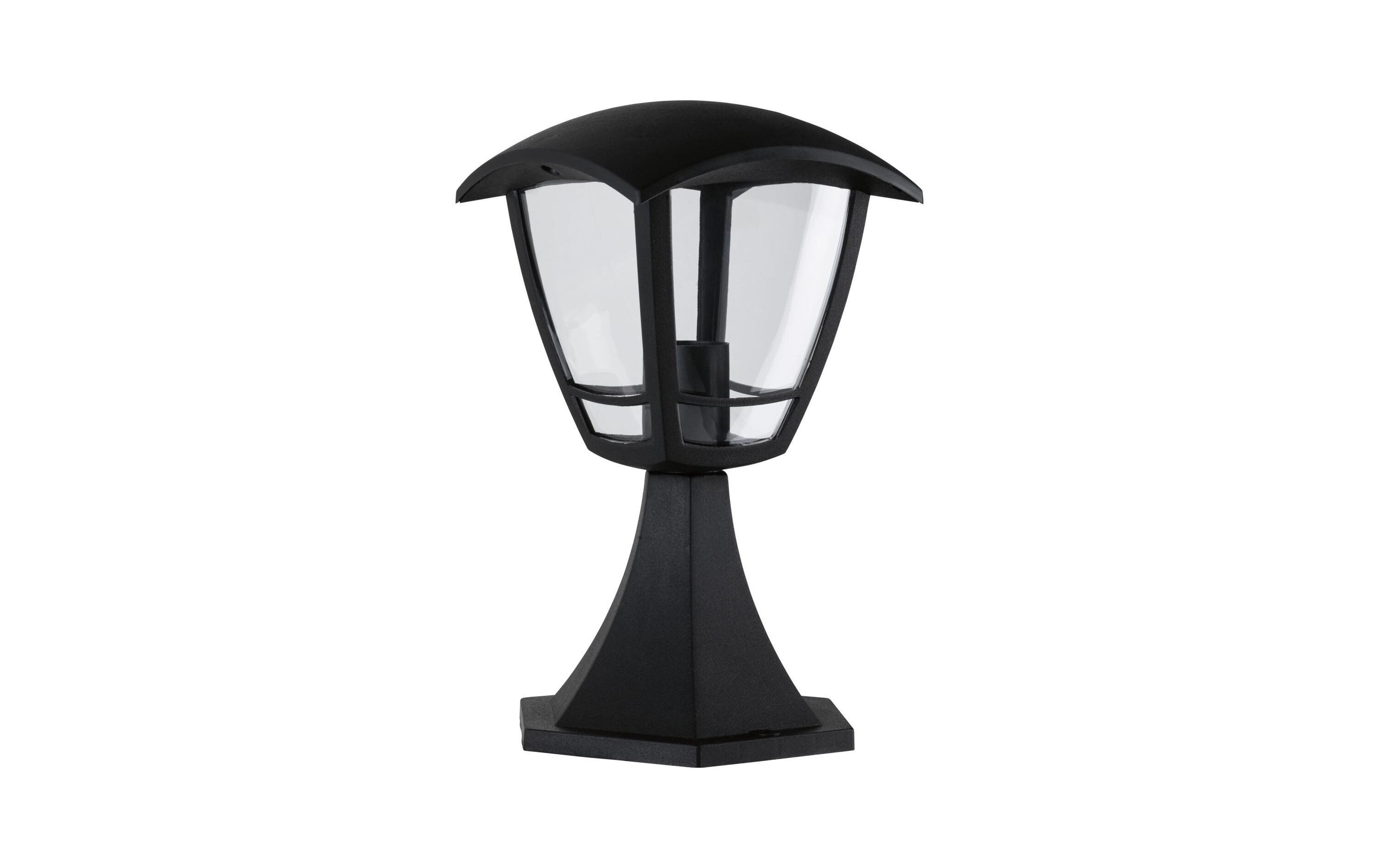 House Minipoller Classic curved 230 V, SchwarzPollerleuchte im klassischen Design