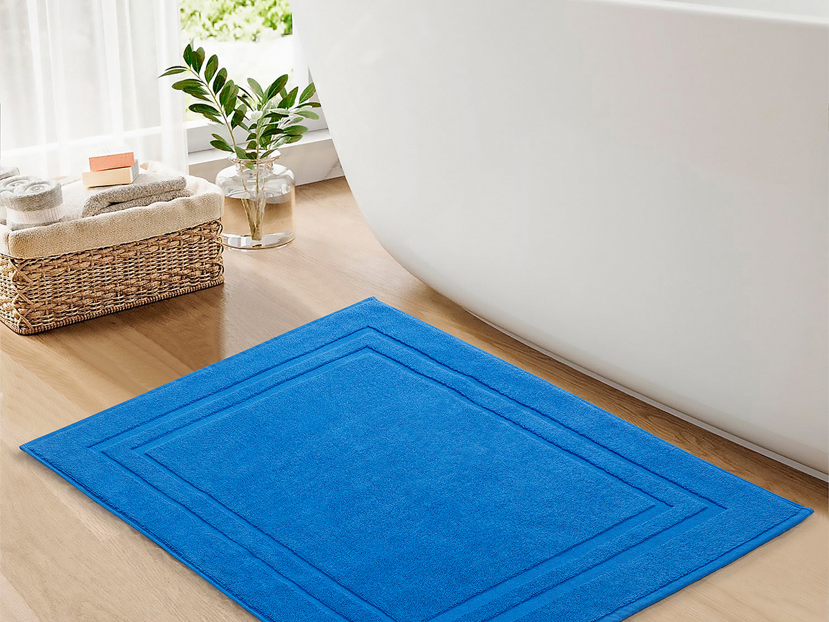 DoubleDry Hotel 50 x 80 cm badmat - blauw