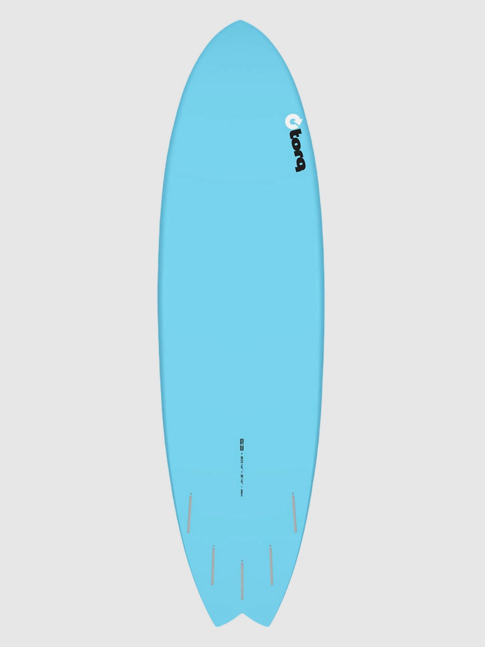 Torq Epoxy Tet Fish 6'3 Surfboard blue