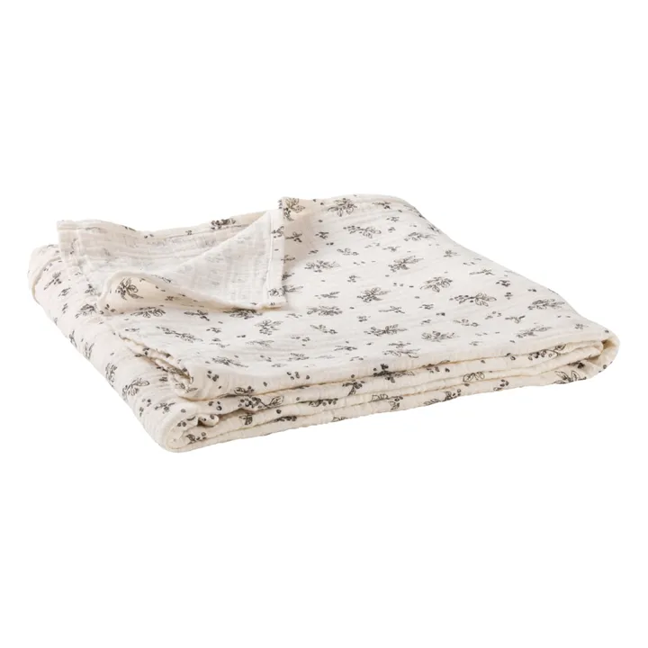 Bonjour Little Couverture Lange | Blanc