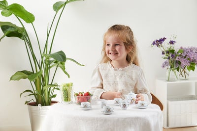 Barbo Toys Lillie & Ellie Teservise i Porselen 12 Brikker