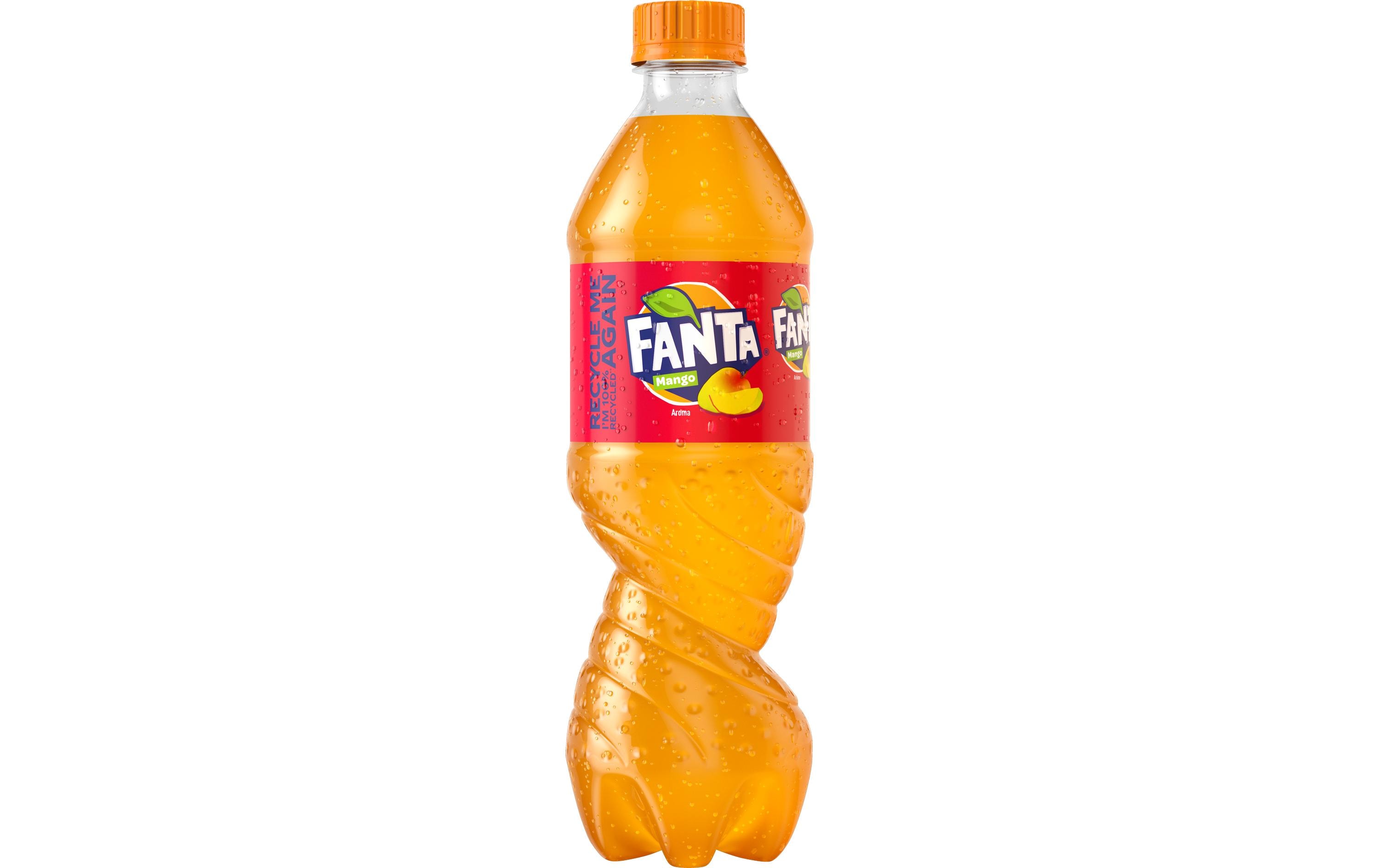 Soft-Drinks Mango 6 x 0.5 lKohlensäurehaltiges Erfrischungsgetränk mit Fruchtgeschmack