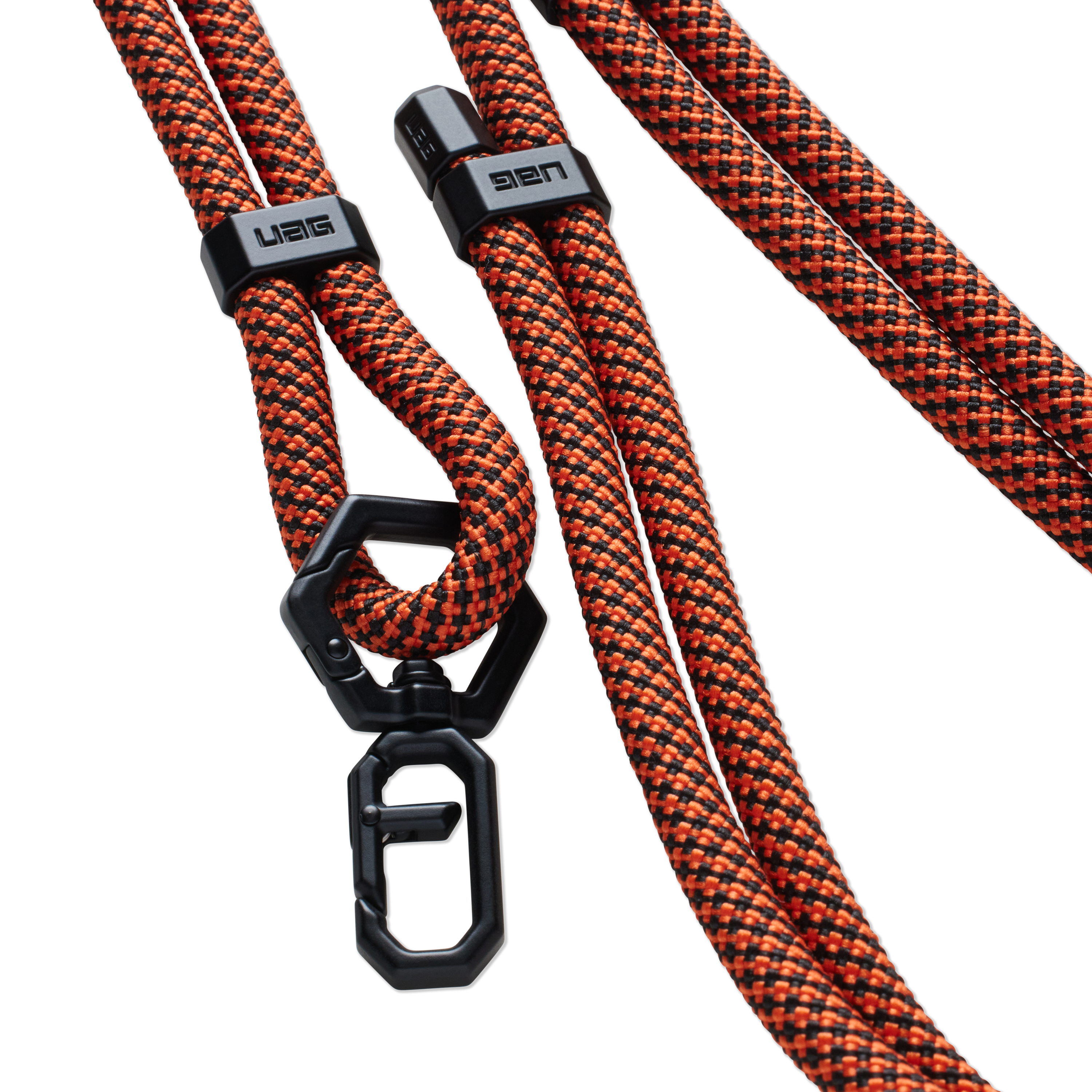 (160cm) Universal Necklace Handykette Crossbody Slim Lanyard Civilian   1x Einlage (964420119140) - Orange