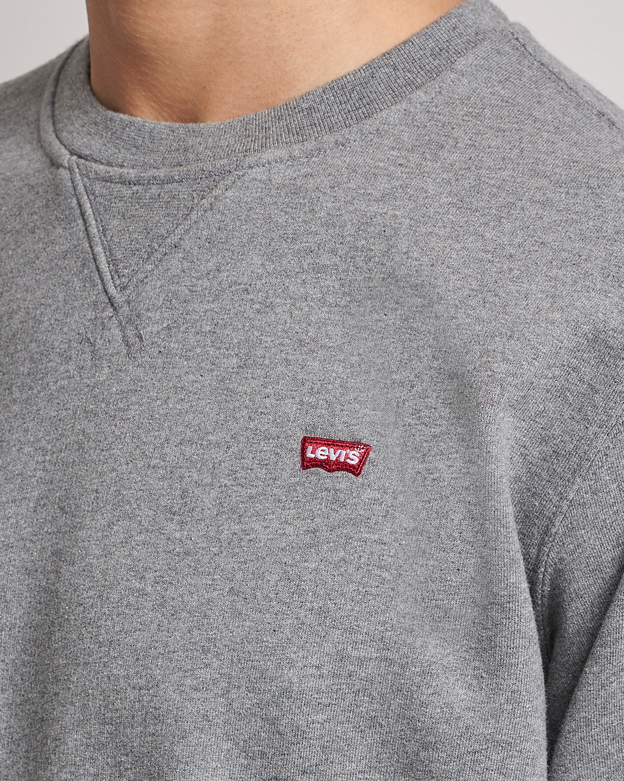 Levi's Original Crew Neck Sweatshirt Chisel Grey Heather