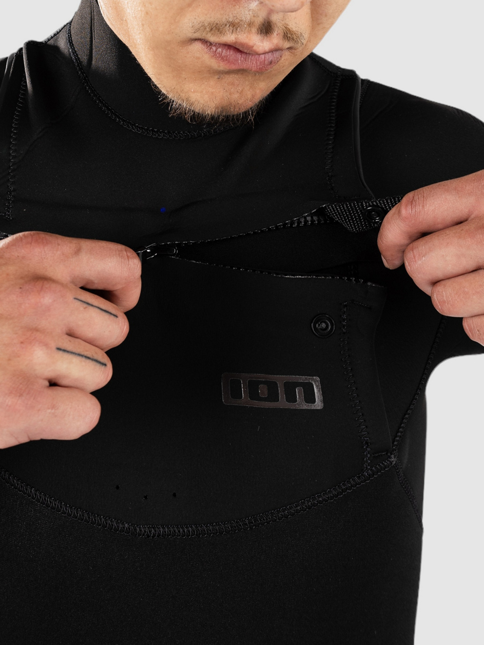 Ion Element 4/3 Front Zip Wetsuit black