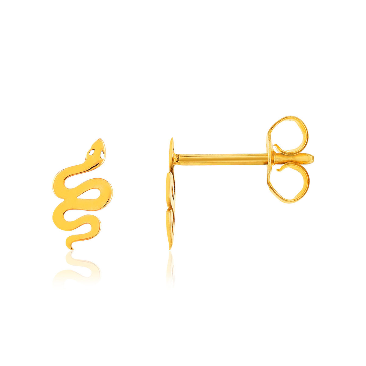 Boucles d'oreilles or 375 jaune