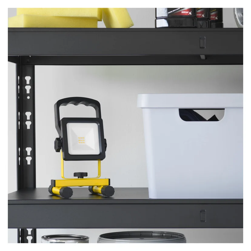 Batteridrevet arbeidslampe LED 700 lm 9 W IP54