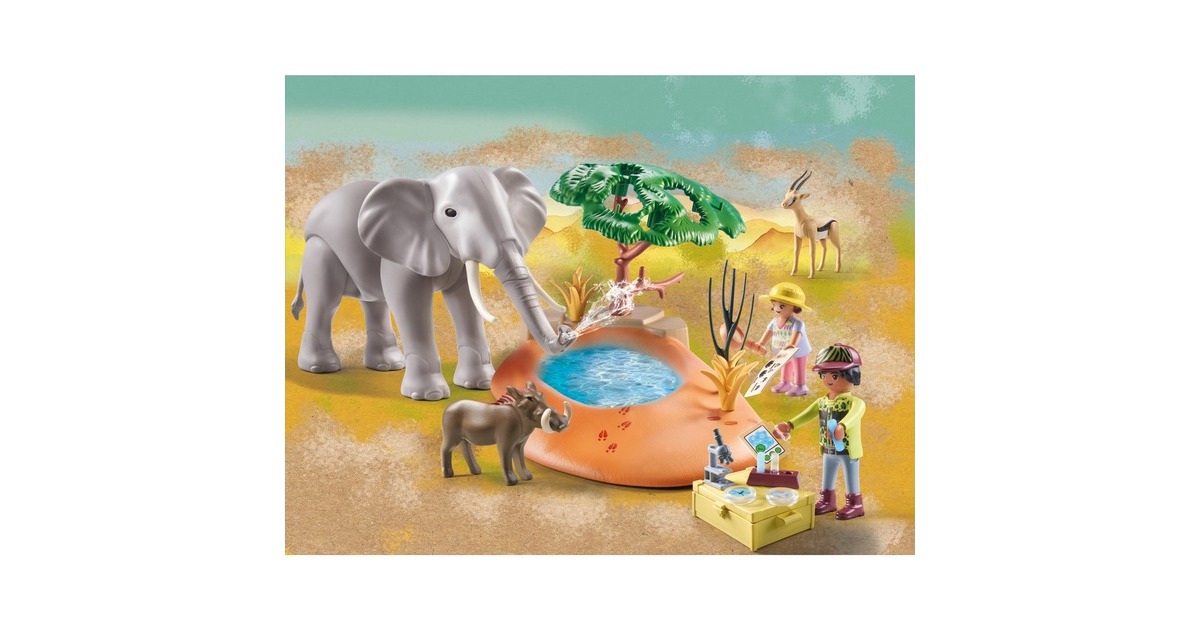 PLAYMOBILWiltopia - Een reis naar de waterpoel Constructiespeelgoed