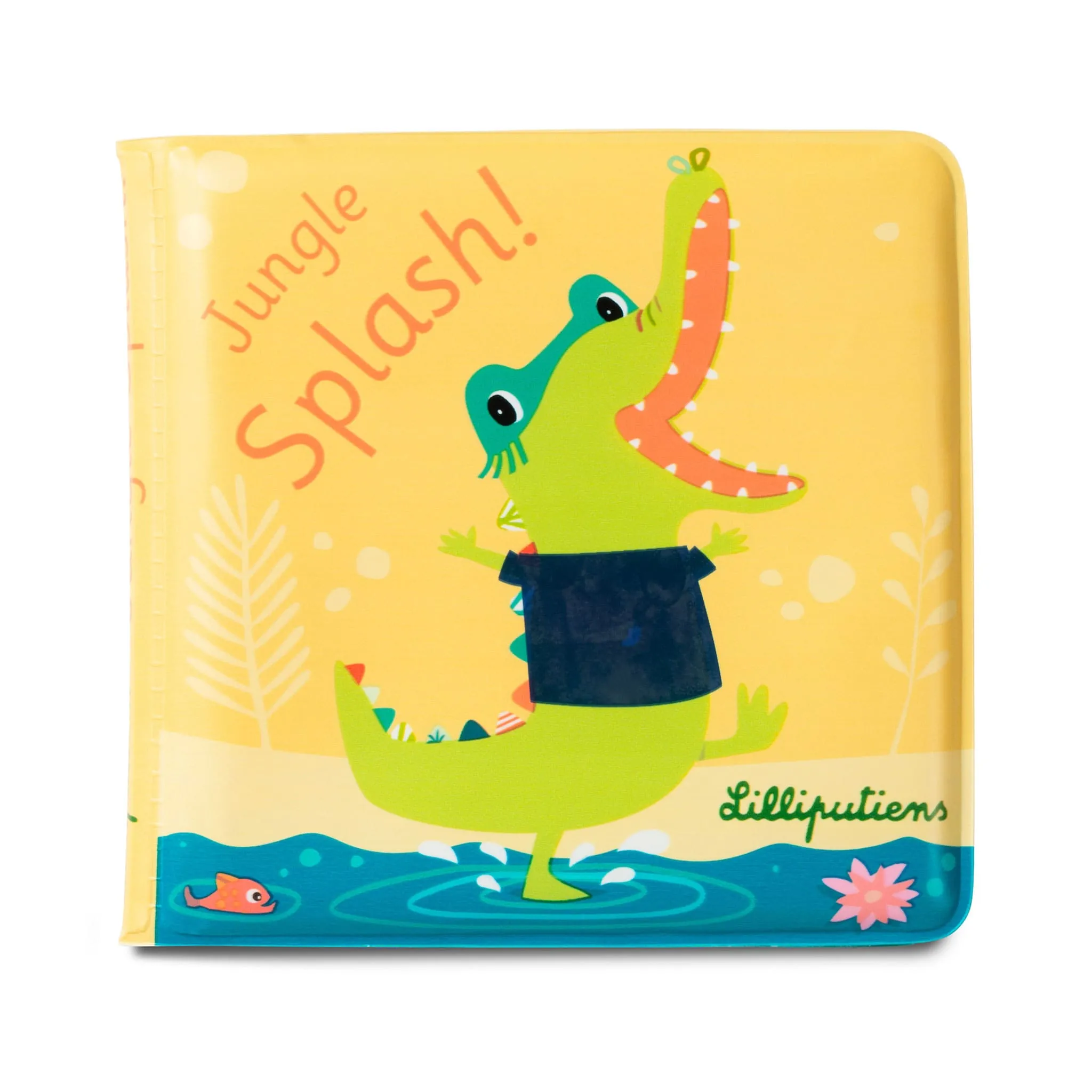 Lilliputiens Livre Bain Anatole Aligatore