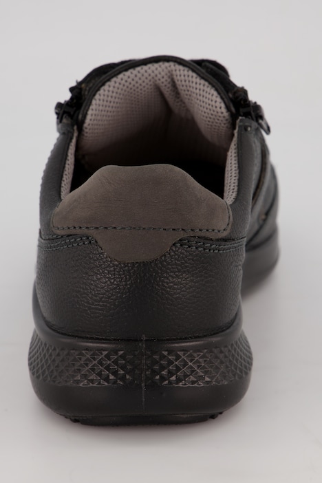 Halbschuh, von Jomos, mit Reißverschluss, extra weit, echtes Leder, bis Gr. 50