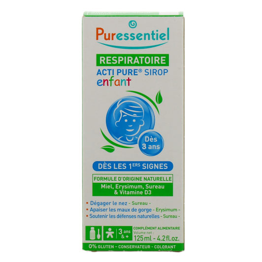 Puressentiel Acti Pure Confort Respiratoire - sirop enfant ou comprimés