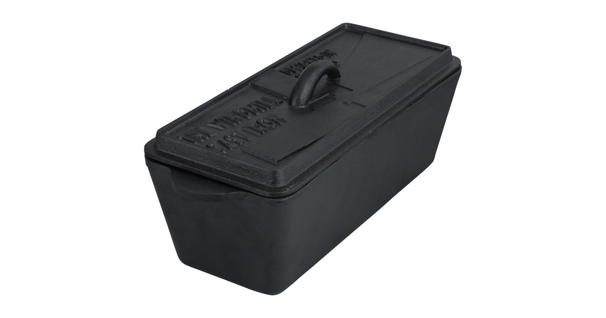 The WindmillLoaf 'n Bread Dutch Oven bakvorm  (Zwart, 2.5 liter)