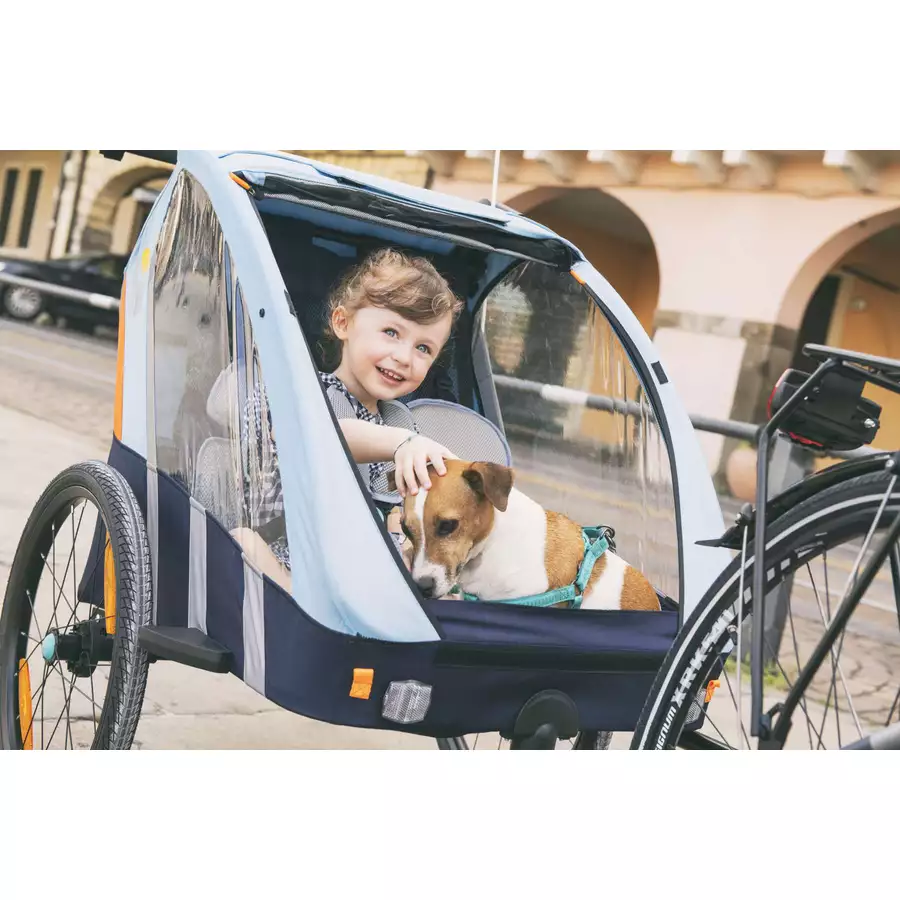 BELLELLI Fahrradanhänger Trailblazer Light GreenSilver