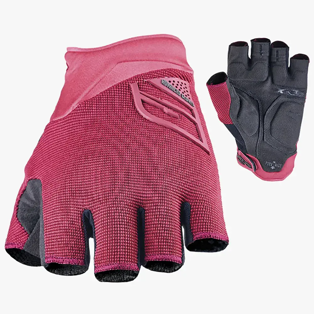 FIVE RC Trail Gel MTB Zomer Fietshandschoenen Donkerrood