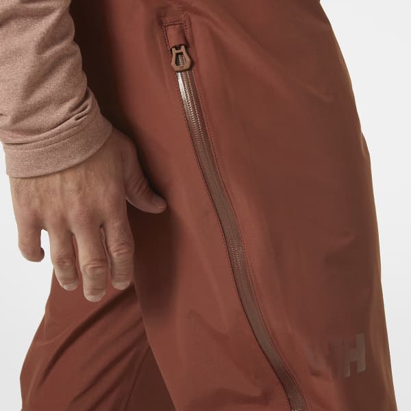 Pantalon ski de randonnée HELLY HANSEN BLAZE 3L SHELL PANT IRON OXIDE