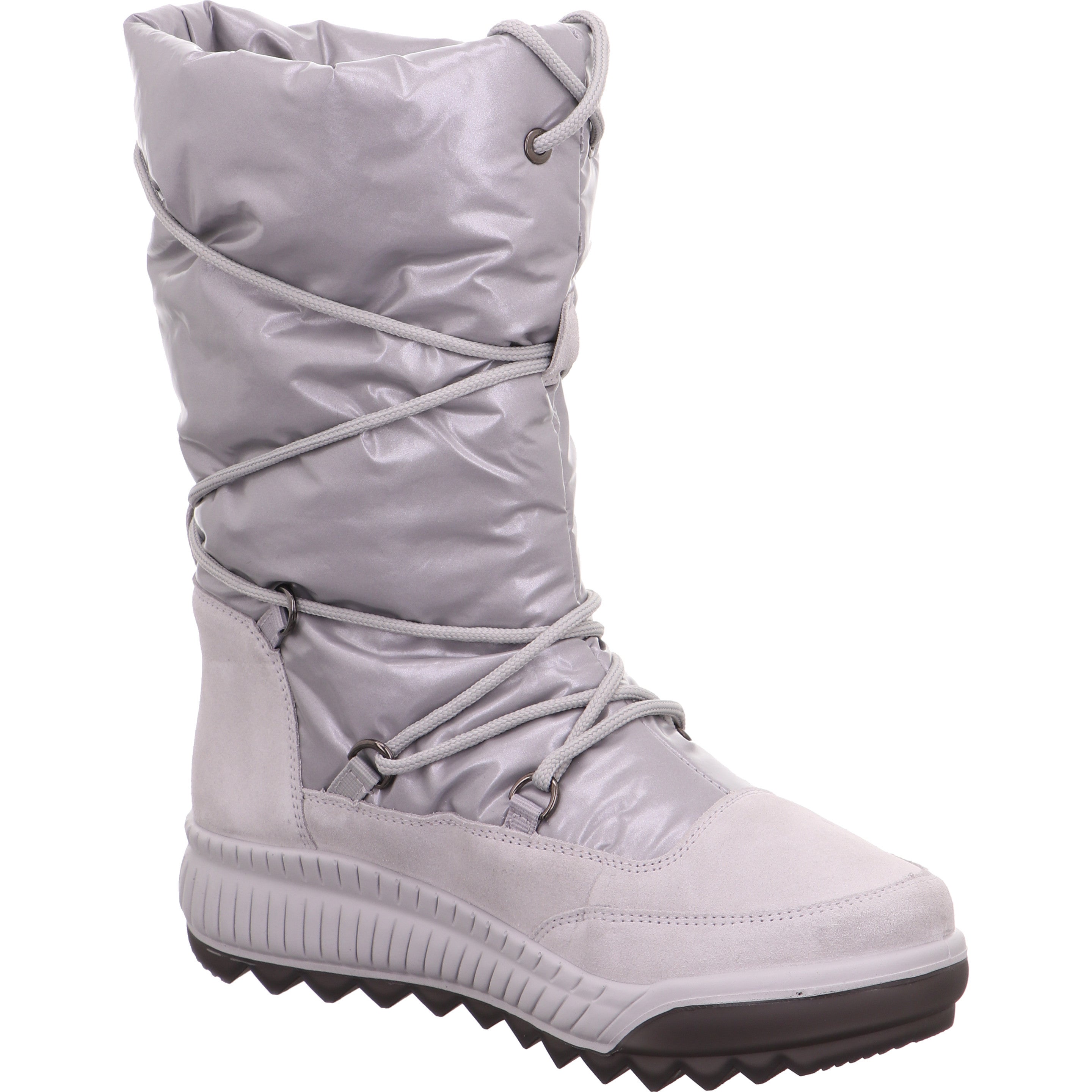 legero TIRANO Damen  Stiefel mit Slip-on - Farbe: Aluminio - Größe: 37