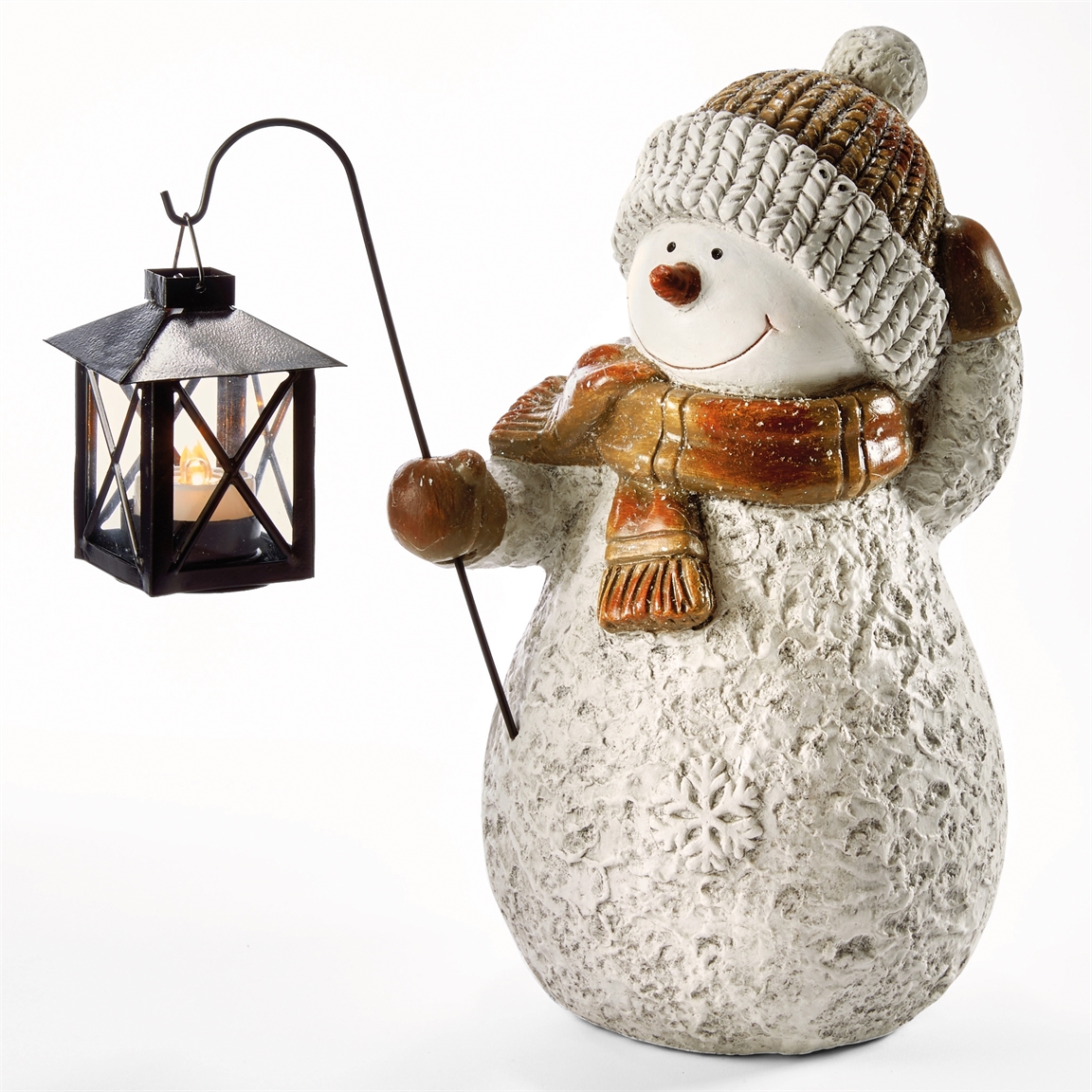 Bonhomme de neige lanterne