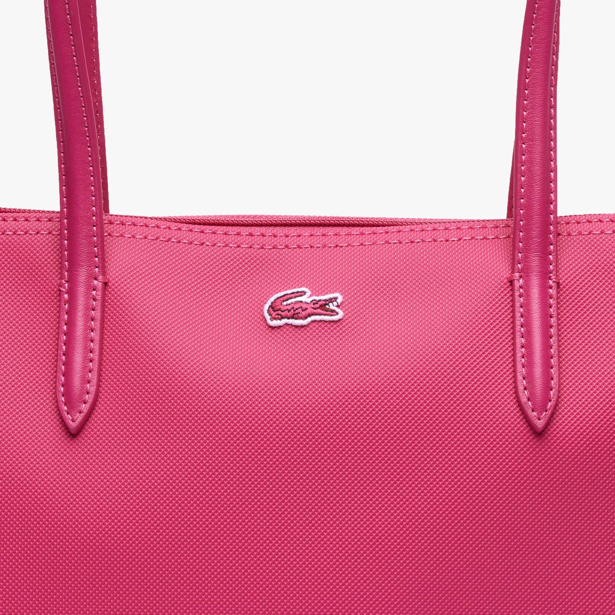 Petit sac cabas zippé L.12.12 Concept uni Sacs à main & Cabas - Rose - Lacoste - Femme