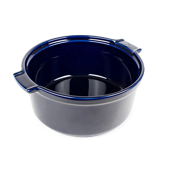 Moule à soufflé céramique bleu Peugeot